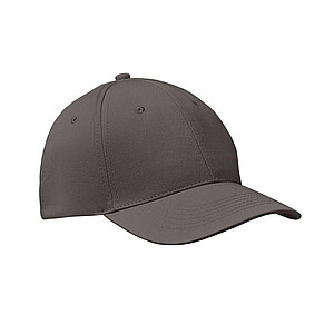 6 panels baseball cap, stone grey