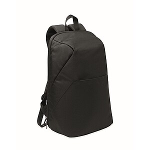 600D RPET backpack trolley, black