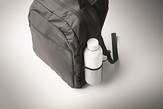 600D RPET backpack trolley, stone grey