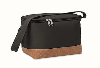 600D RPET cooler bag, black