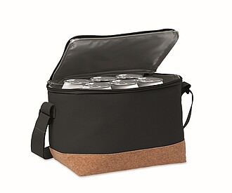 600D RPET cooler bag, black