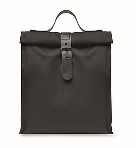 600D RPET cooler bag, black