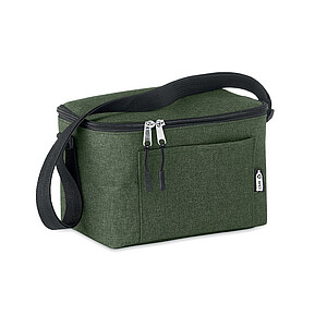 600D RPET Cooler bag for cans, dark green