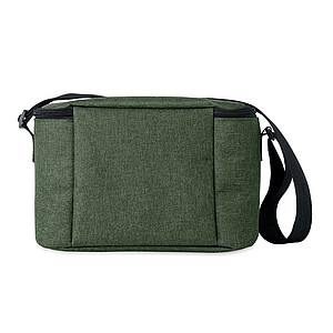600D RPET Cooler bag for cans, dark green