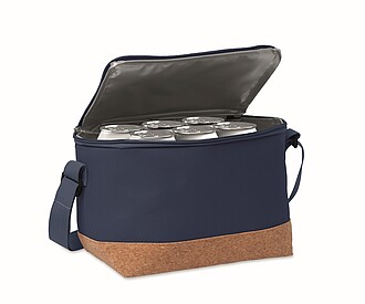 600D RPET cooler bag, french navy