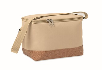 600D RPET cooler bag, khaki