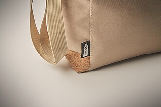 600D RPET cooler bag, khaki