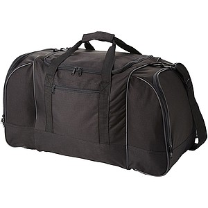 600D SQUARE TRAVELBAG BLACK