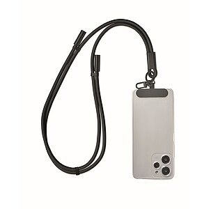 60W charging and data lanyard, black