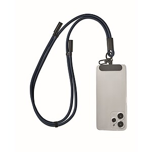 60W charging and data lanyard, french navy