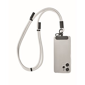 60W charging and data lanyard, white
