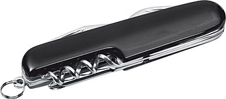 7-piece pocket knife, black