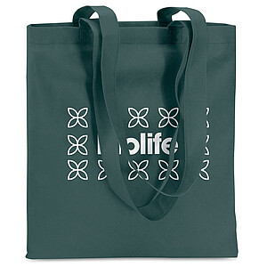 80gr/m2 nonwoven shopping bag, dark green