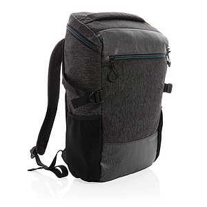 900D easy access 15.6" laptop backpack PVC free,black