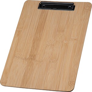 A4 clipboard made of bamboo, brown
