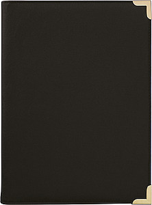 A4 folder, excl pad, (item 8400)Black