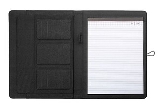 A4 RPET document folder, black