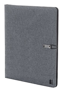 A4 RPET document folder, grey