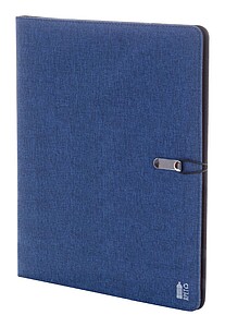 A4 RPET document folder, royal blue