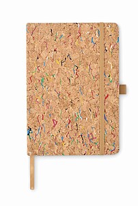 A5 cork coloured notebook, beige