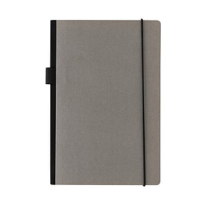 A5 deluxe kraft hardcover notebook, grey