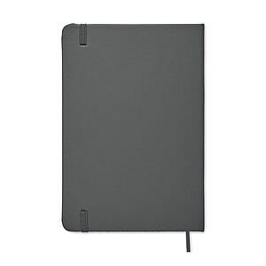 A5 notebook 96 lined sheets, stone grey