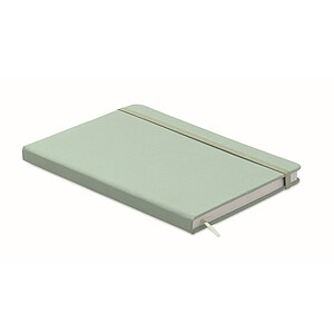 A5 notebook 96 plain sheets, mint green