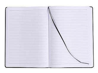 A5 Notebook in a PU caseBlack