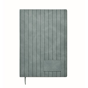 A5 notebook in smokey PU, petrol