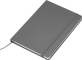 A5 notebook out of recyclingpaper, grey