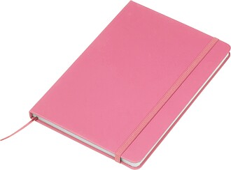 A5 notebook out of recyclingpaper, pink