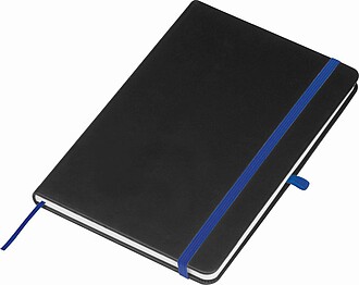 A5 notebook with coloured engraving