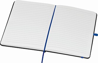 A5 notebook with coloured engraving