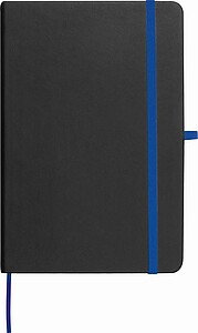 A5 notebook with coloured engraving