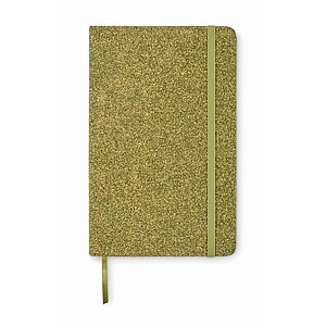 A5 notebook with hard cover, green