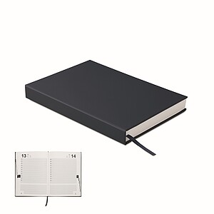 A5 perpetual daily planner, french navy