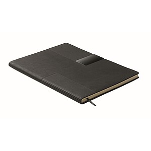 A5 PU notebook, black