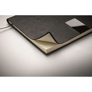 A5 PU notebook, black