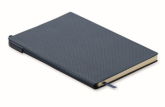A5 PU notebook with pen, french navy