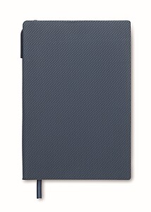 A5 PU notebook with pen, french navy