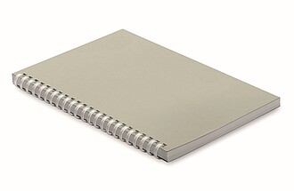 A5 recycled carton notebook, rope
