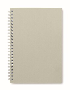 A5 recycled carton notebook, rope