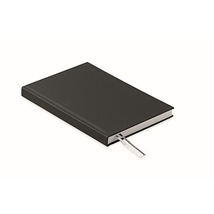 A5 recycled journal notebook, black