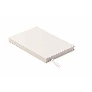 A5 recycled journal notebook, white