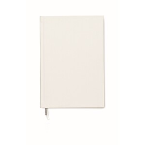 A5 recycled journal notebook, white