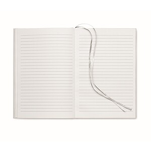 A5 recycled journal notebook, white