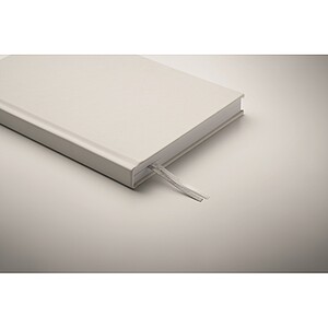 A5 recycled journal notebook, white
