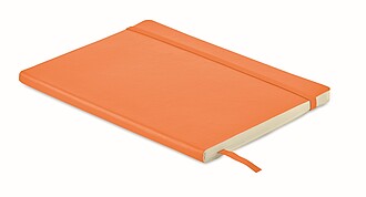 A5 recycled notebook, orange