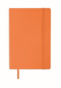 A5 recycled notebook, orange