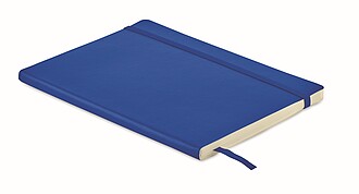 A5 recycled notebook, royal blue